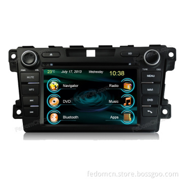 7 Inch TFT LCD Touch Screen Car DVD GPS Navigation System for Mazda Cx-7 with Bluetooth+Radio+iPod+Video